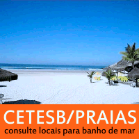 cetesb /praias / 2012